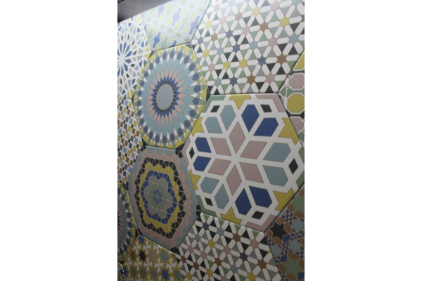 Керамогранит Codicer Hexagon Kasbah Mix Colors 22x25