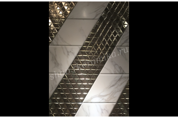 Керамогранит Diamond Waves Anthracite 70x40 (0,84) Diamond, Realonda
