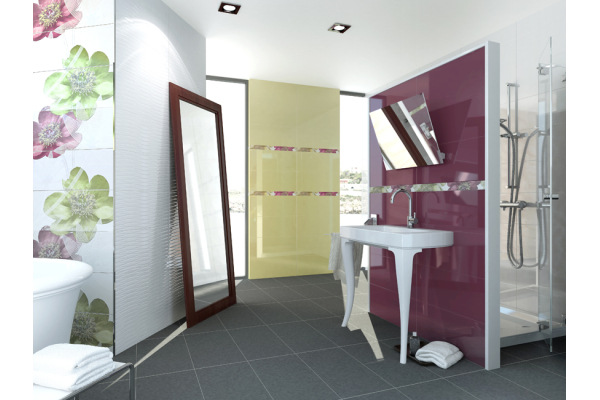 Плитка Nexus Waves Blanco 25x60 (1,05)
