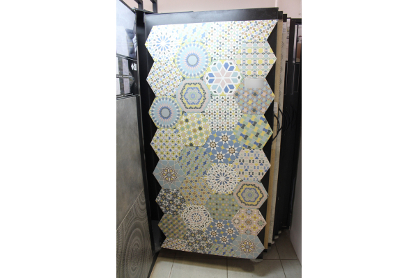 Керамогранит Codicer Hexagon Kasbah Mix Colors 22x25