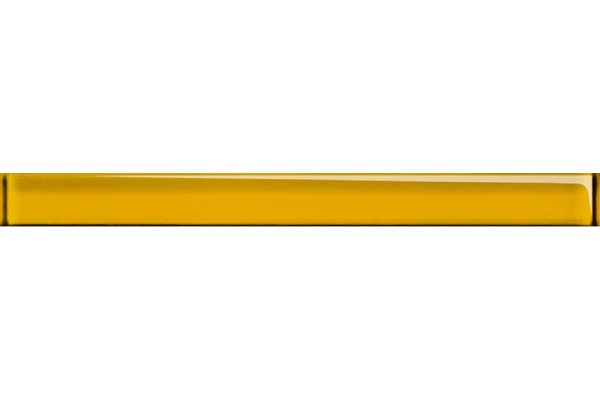 Бордюр Universal Glass желтый 4х45