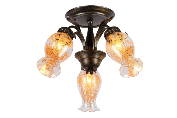 Люстра Sch 8491black-3c,3хЕ14/40W(45*45*23)