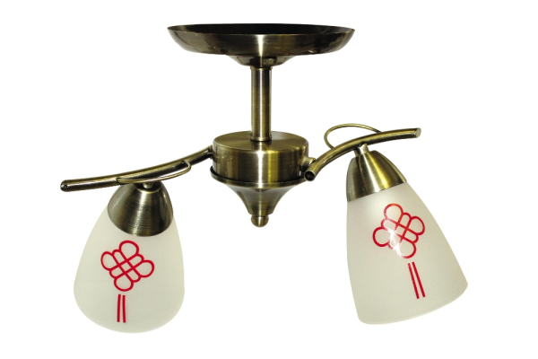 Люстра Matias 6825A-2, 2хE14/40W (h=30,w=60)