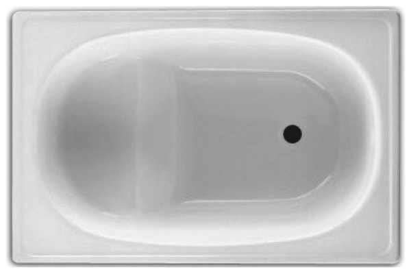 Стальная ванна BLB Europa mini B05E22001, 105x70, с сиденьем