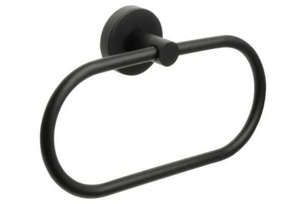 Полотенцедержатель Fixsen Comfort Black кольцо черный FX-86011