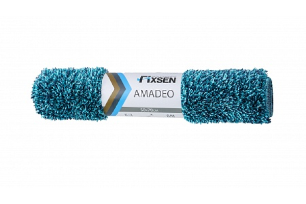 Коврик для ванной Fixsen Amadeo 1-ый синий 50х70 см FX-3001C