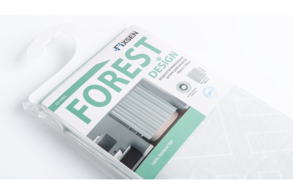 Шторка для ванной Fixsen Forest FX-1503