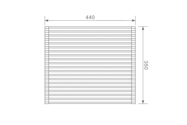 Сушилка для мойки 44х35 Raglo R730.44.09