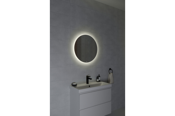 Зеркало Cersanit Eclipse smart 60x60 с подсветкой круглое
