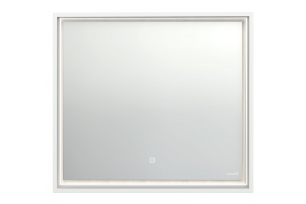 Зеркало Cersanit LOUNA 80, с подсветкой, белый