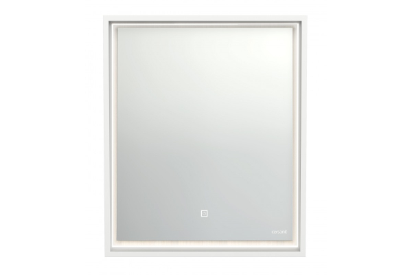 Зеркало Cersanit Louna 60, с подсветкой, белый