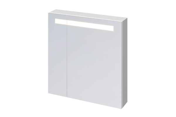 Зеркало-шкаф Cersanit Melar 70, с подсветкой, белый