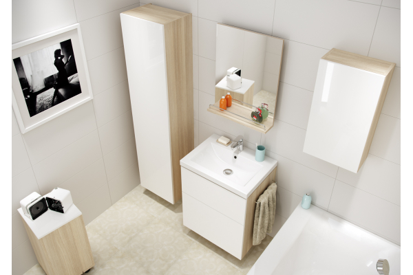Модуль для ванны Cersanit Smart 170, белый