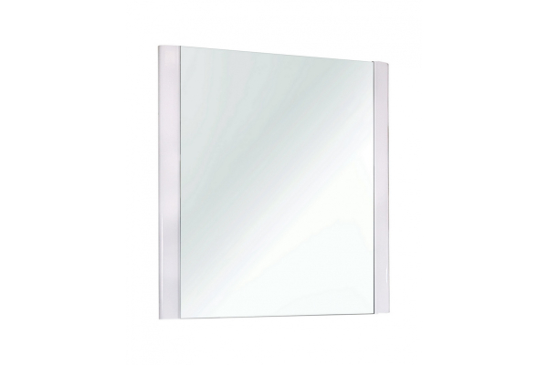 Зеркало Dreja Uni, 65 см, без подсветки, белый