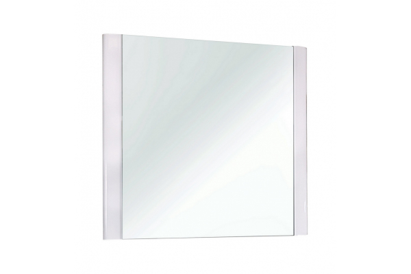 Зеркало Dreja Uni, 105 см, без подсветки, белый