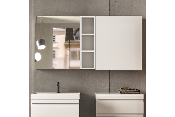 Зеркальный шкаф Kolpa San Naomi Ton 60, белый