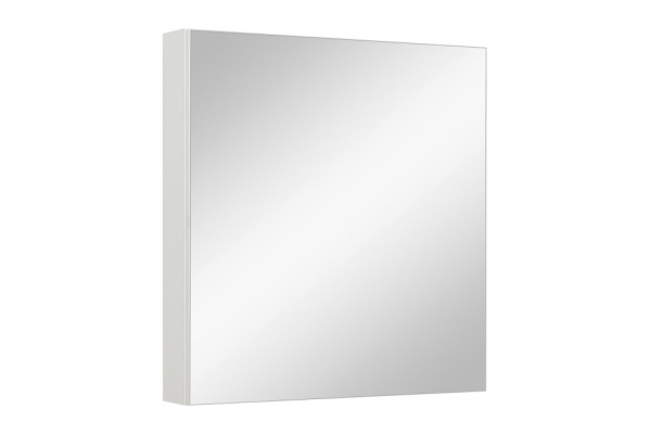 Зеркальный шкаф Runo Лада 60, белый