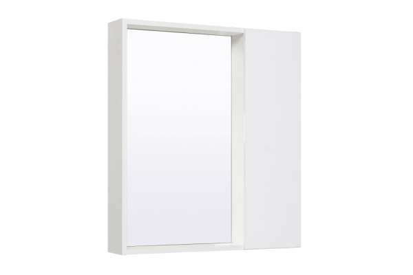 Зеркальный шкаф Runo Манхэттен 65, белый