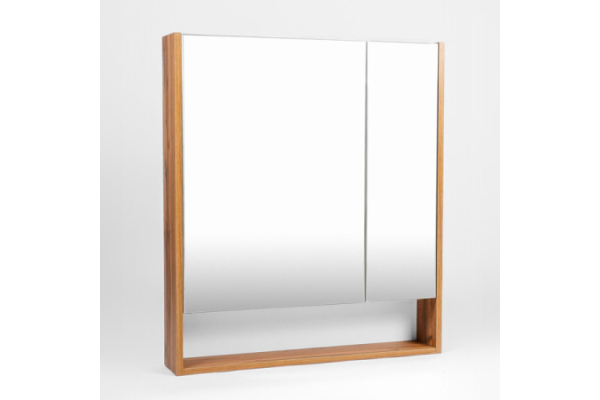 Зеркальный шкаф Viant Мальта 80 правый/левый без света графит 13,4х80х85