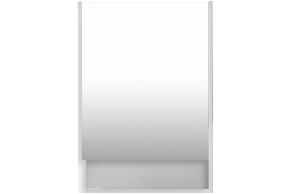 Зеркальный шкаф Viant Мальта 50 правый/левый без света белый  13,4х50х85