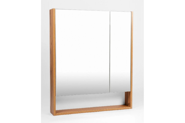 Зеркальный шкаф Viant Мальта 60 правый/левый без света графит 13,4х60х85