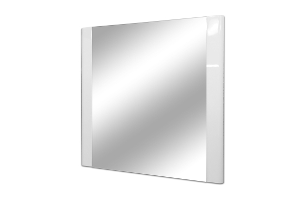 Зеркало Alcora Luxury 80, белое фрост