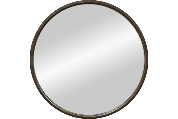 Зеркало Континент-НН Мун коричневый D 700 в МДФ раме