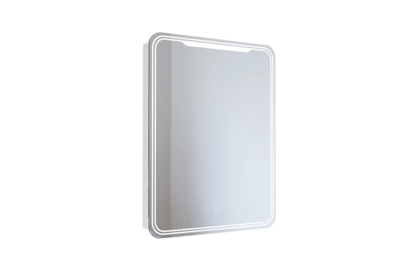 Зеркало шкаф Mixline Виктория 60х80 правый, сенсорный выключатель, светодиодная подсветка 547256