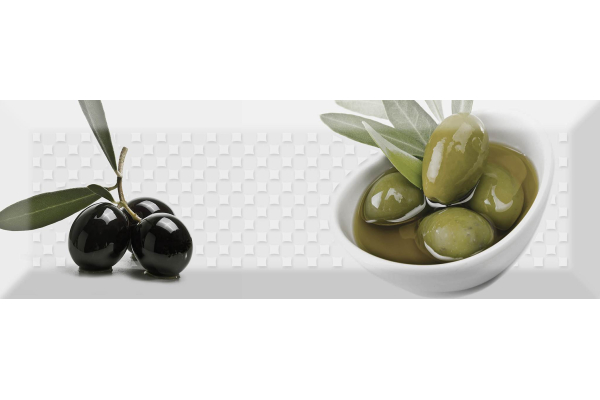 Декор Absolut Keramika Olives 02 Fluor 10x30 