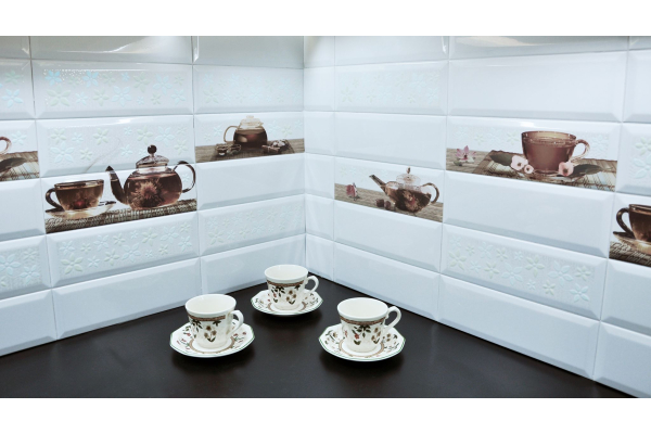 Панно Absolut Ceramika Composicion Tea 02 Fosker 20x30  