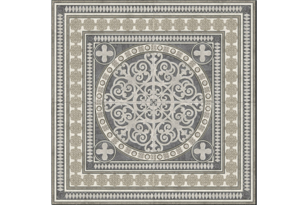 Напольное панно Terranova Roseton 118,4x118,4 