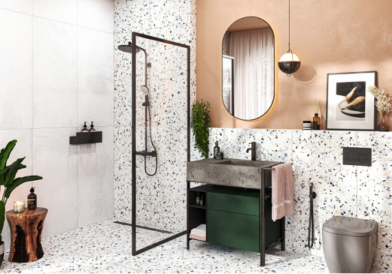 Плитка Alma Ceramica Terrazzo