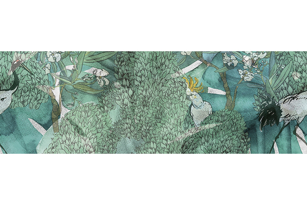 Панно Ceramika Konskie Botanica Rett Decor (3) 75x75