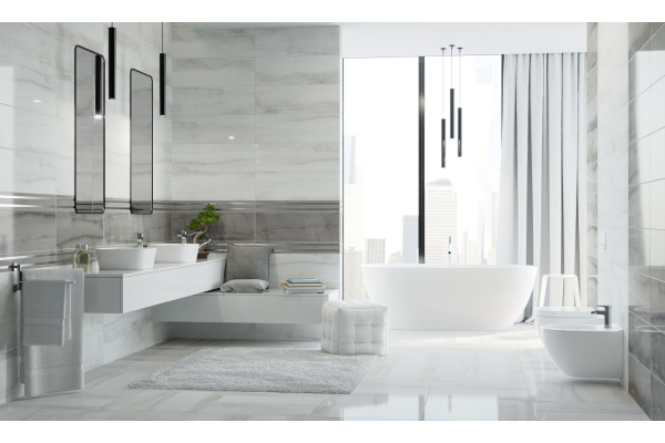 Керамогранит Ceramika Konskie Terra White 60x60 