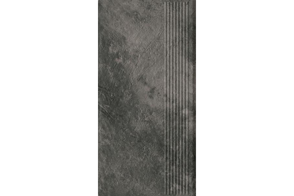 Ступень Ceramika Paradyz Ardis Dark Stopnica Prosta Struktura Mat 30x60 (1,44)