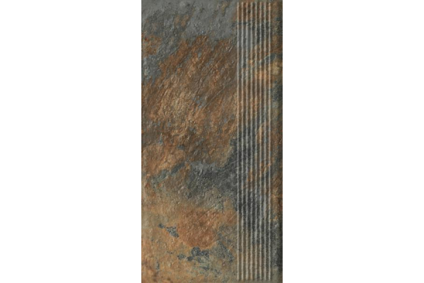 Ступень Ceramika Paradyz Ardis Rust Stopnica Prosta Struktura Mat 30x60 (1,44)