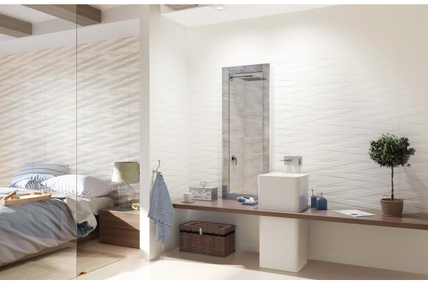 Плитка Ceramika Paradyz Elia Crema Rekt 25x75