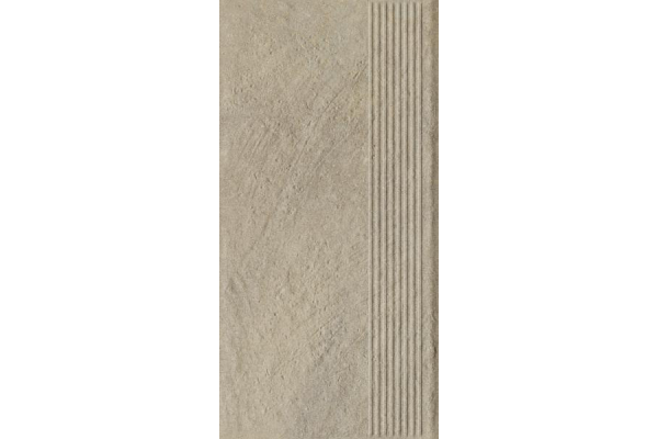 Ступень Ceramika Paradyz Eremite Crema Stopnica Prosta Struktura Mat 30x60 (1,44)