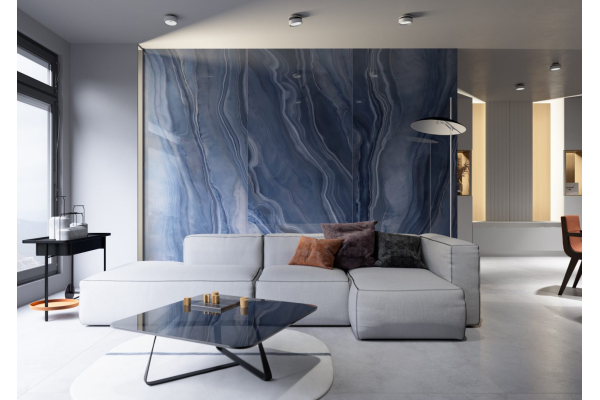Керамогранит Cerrad Onix Blue Polished 119,7х279,7
