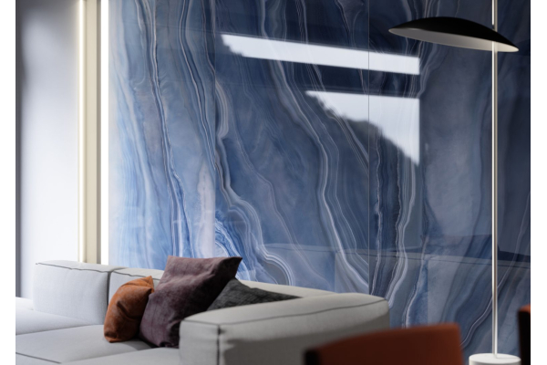 Керамогранит Cerrad Onix Blue Polished 119,7х279,7
