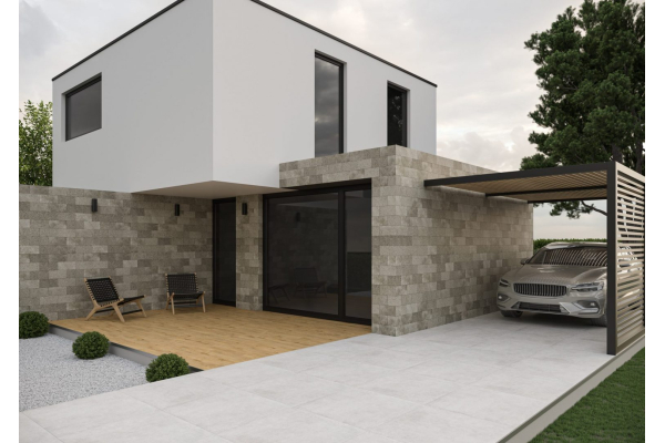 Клинкер Cerrad Saltstone Kamien Grys 30x14,8