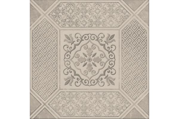 Напольная плитка Click Pulpis Grey Decor 60x60