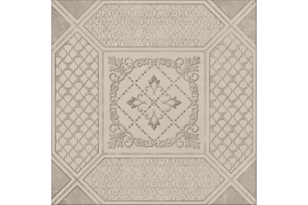 Напольная плитка Click Pulpis Grey Decor 60x60