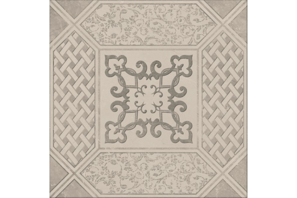 Напольная плитка Click Pulpis Grey Decor 60x60