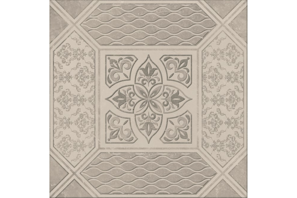 Напольная плитка Click Pulpis Grey Decor 60x60