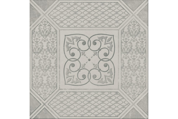 Напольная плитка Click Pulpis Grey Decor 60x60