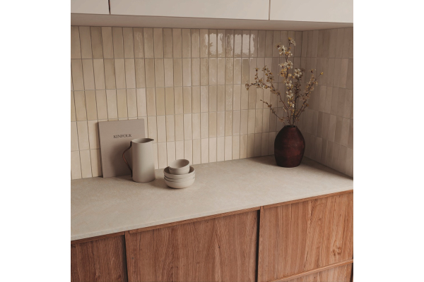 Плитка DNA Calema Oval White Gloss 5,2х16 (85 шт/0,712 м2)