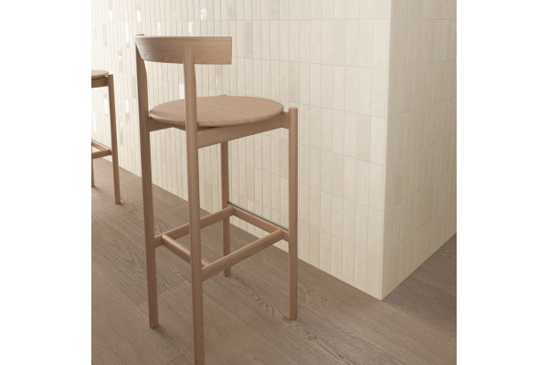Плитка DNA Calema Oval White Gloss 5,2х16 (85 шт/0,712 м2)