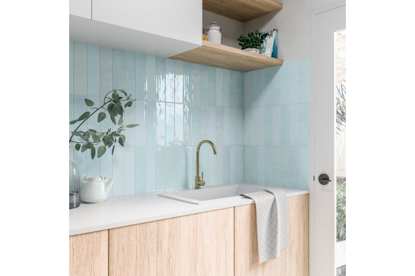 Плитка DNA Flash Light Blue 7,5х30 (24 шт/0,54/0,023 м2)