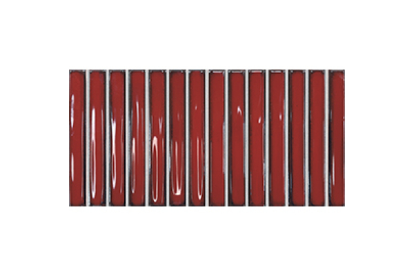 Плитка DNA Osaka Bars Red 12,5х25 (0,438)